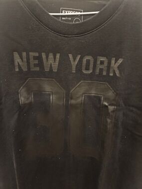 Express Black New York '30' Short Sleeve Tee